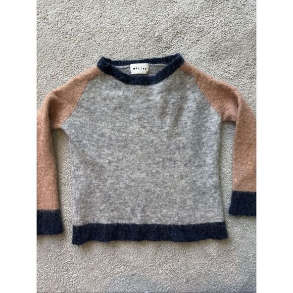Morley ROCCO Sweater Boys - ALPACA - Pebble, Sz 8, $150 F27 - Picture 2 of 7